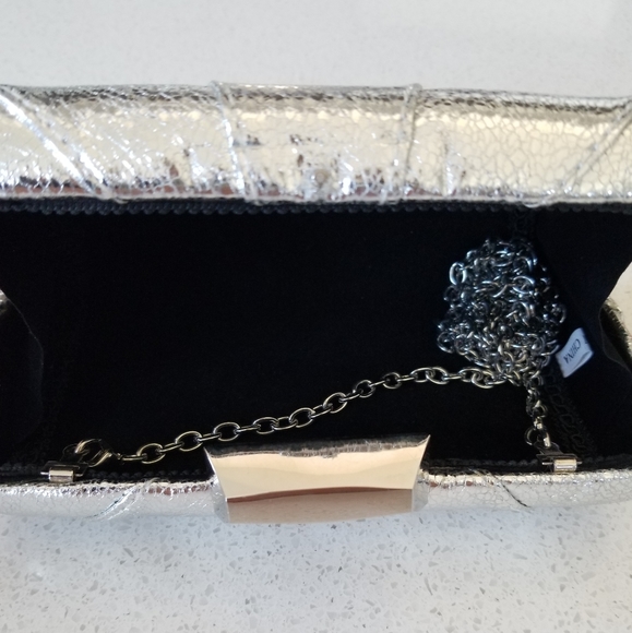Silver Clutch Purse - Picture 3 of 4